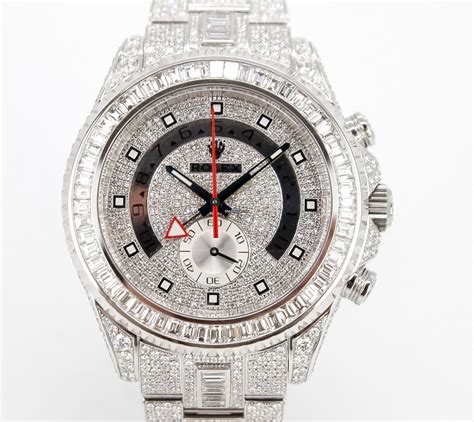 iced out rolex yacht master ii|iced out rolex reviews.